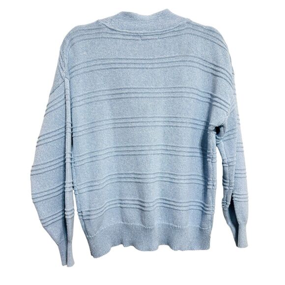 Cupcakes And Cashmere V-Neck Button Cardigan Sweater Light Blue Women’s Sz M - Picture 5 of 9